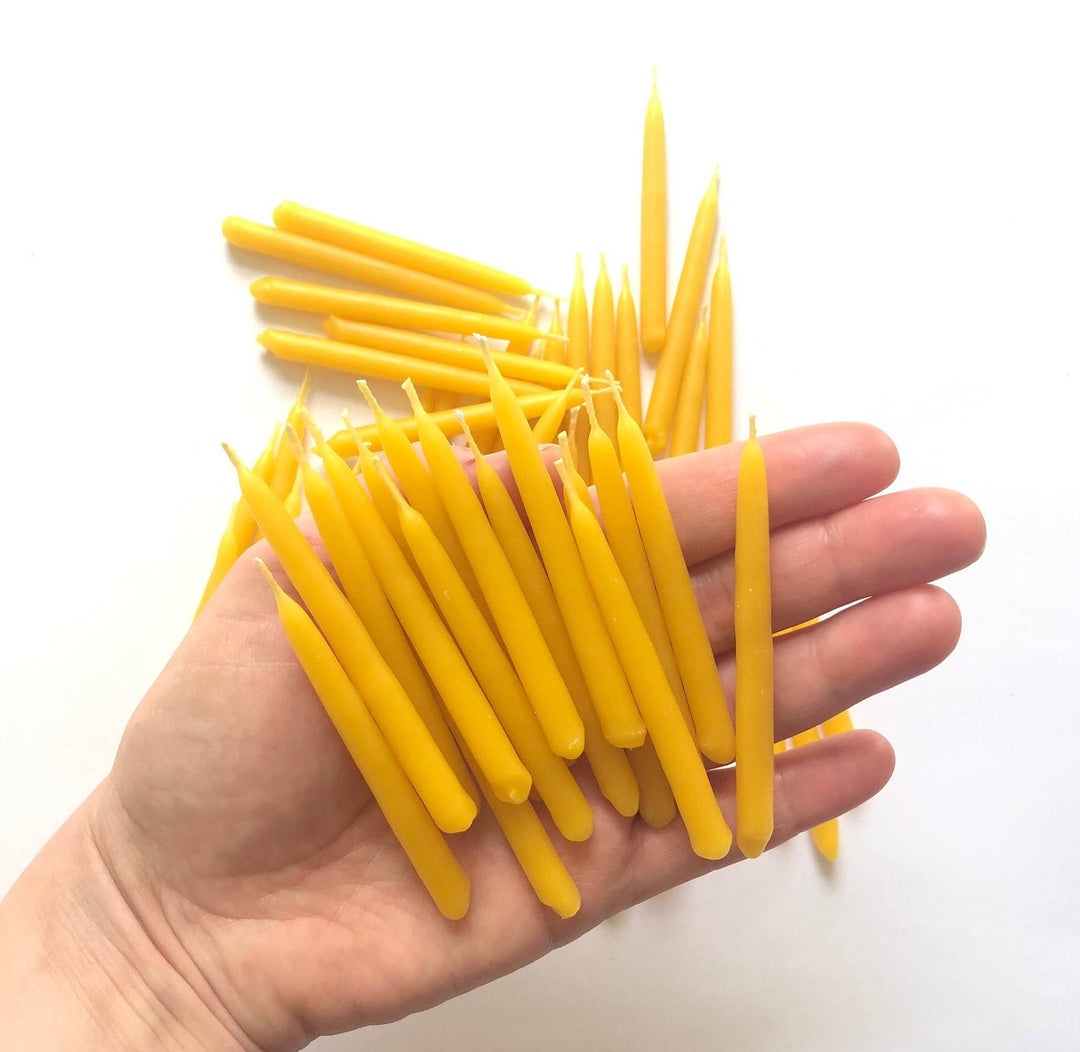 20-Minute Handmade Beeswax Candles