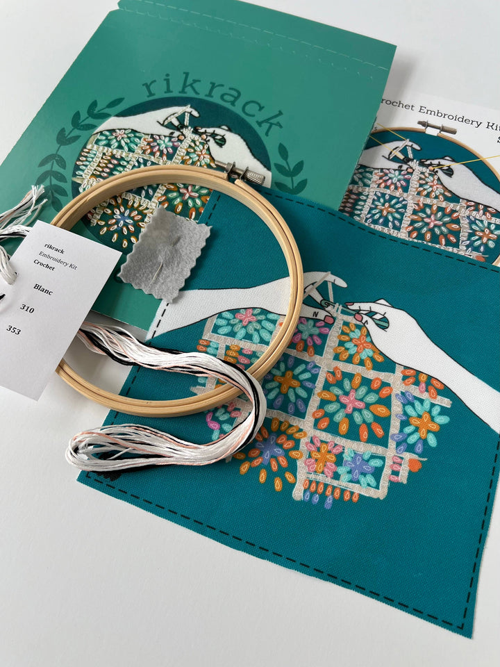 Crochet Lover | Embroidery Kit by Rikrack