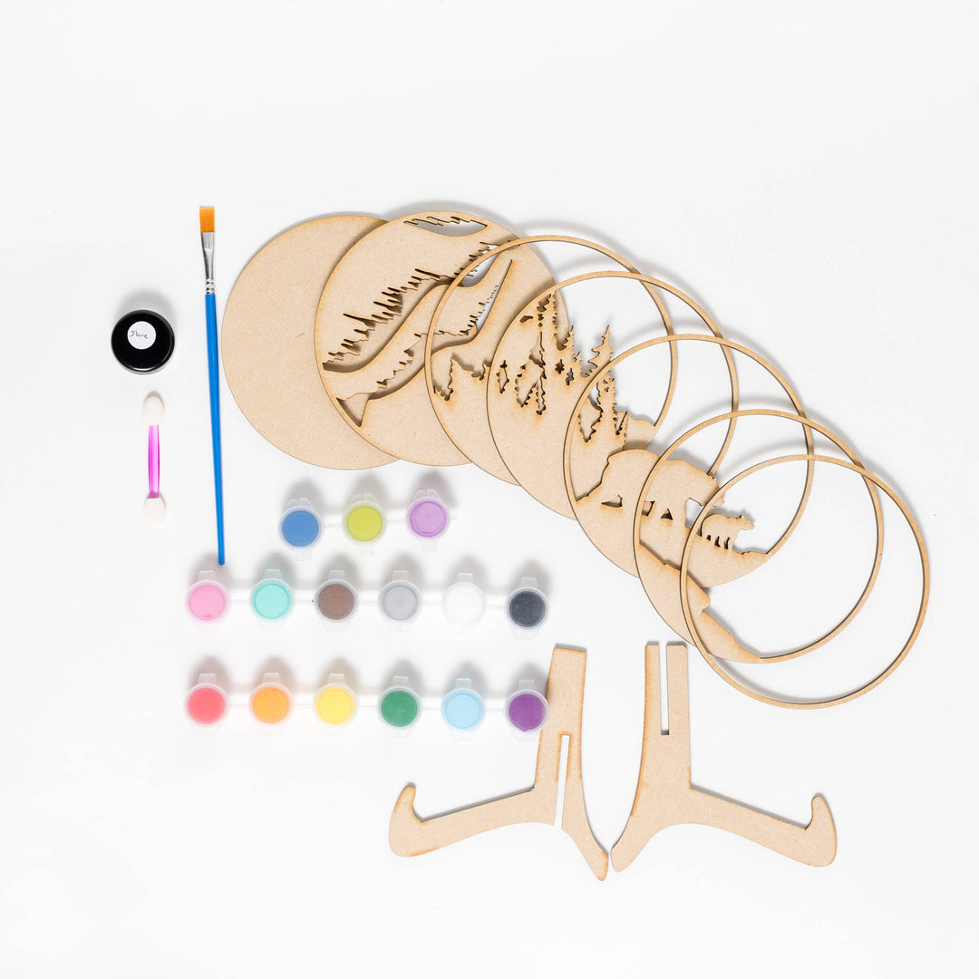 Fungi | Paint-by-Layers Shadow Box Kit