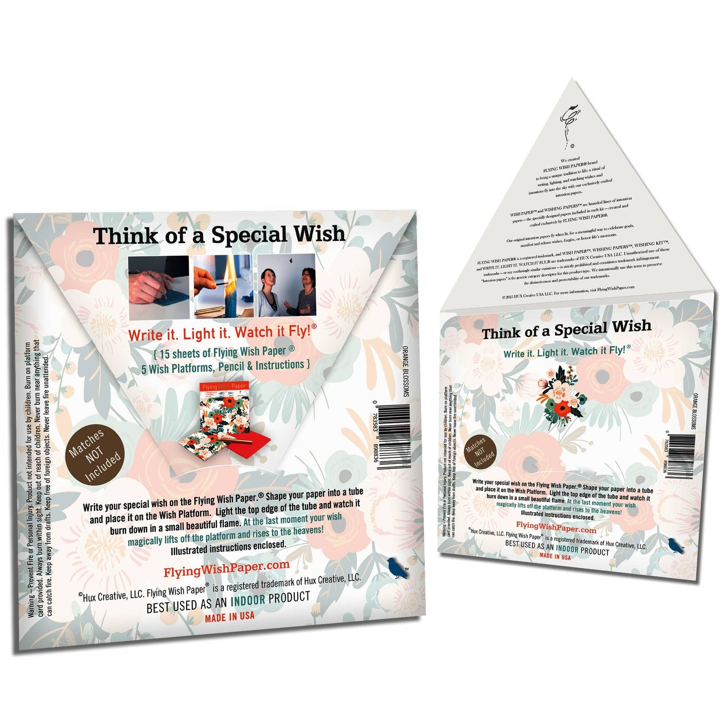 ORANGE BLOSSOM, Interactive Mindfulness Ritual Mini Kit Gift