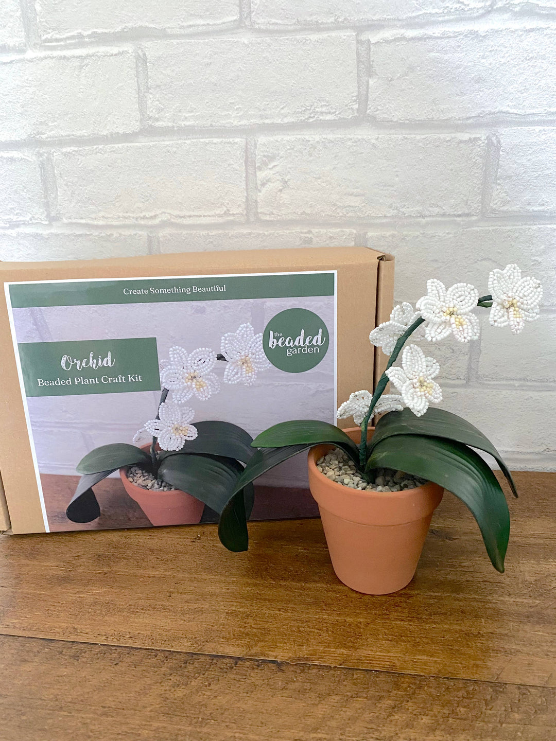 Orchid Plant Beading Craft Kit
