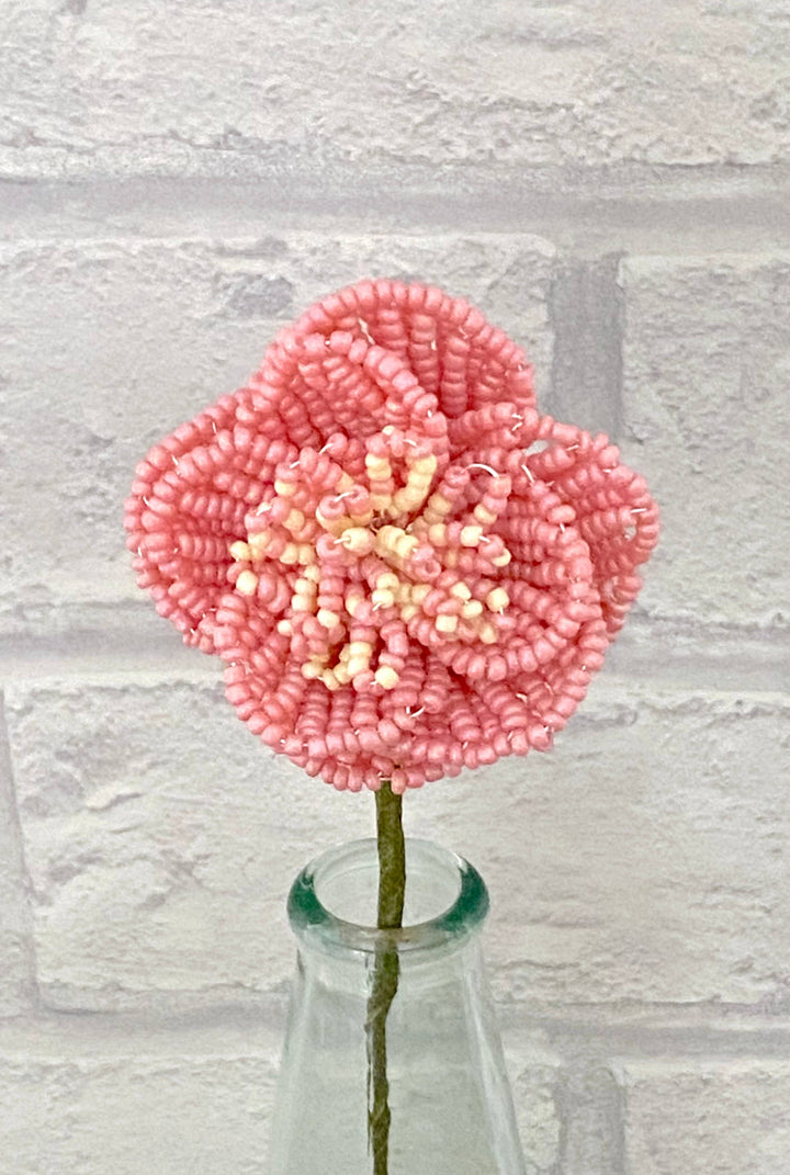 Beaded Flower Craft Kit - Peony. A creative gift idea.