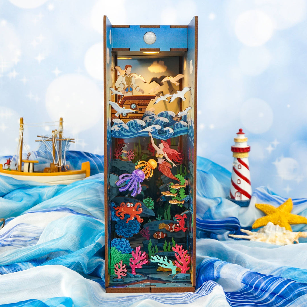 Underwater Mermaid – DIY Book Nook Kit