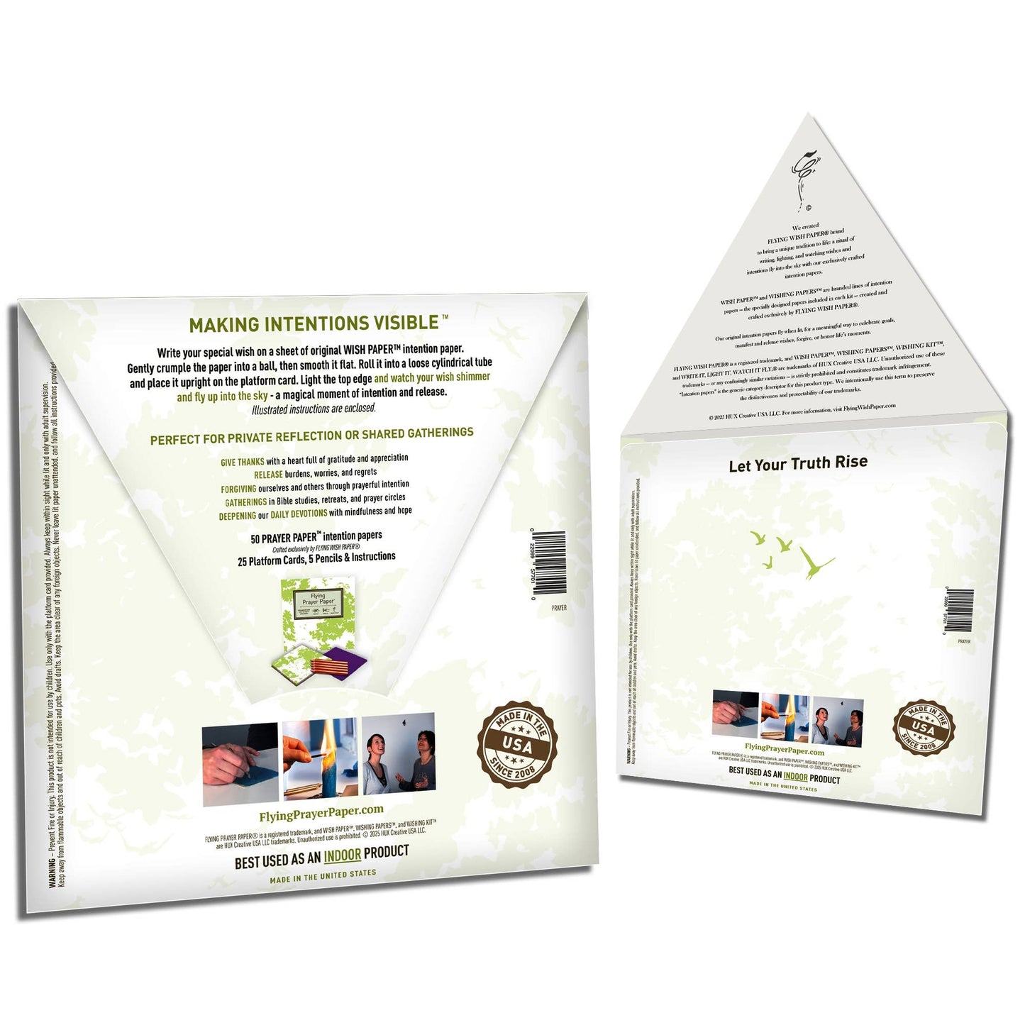 SPRING – 50 WISH PAPERS™ Mindfulness Group Ritual Large Kit