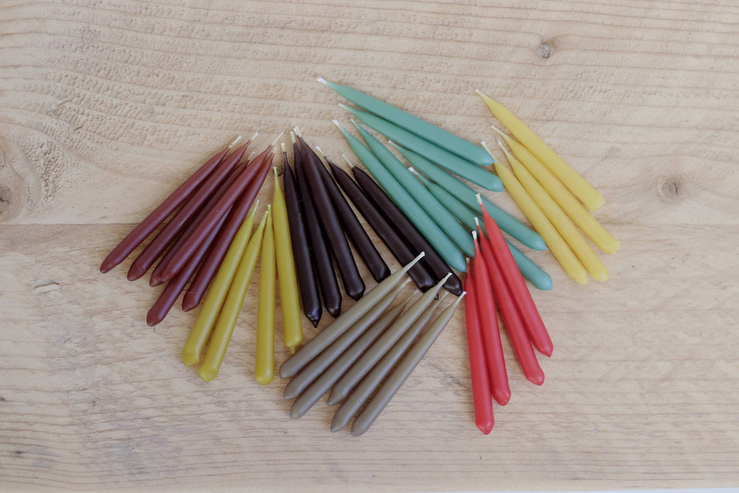 20-Minute Hand-Dipped Beeswax Candles