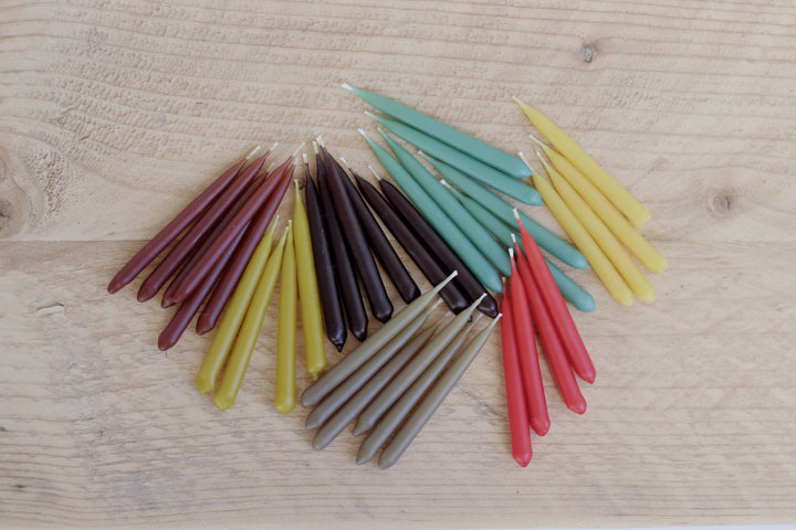 20-Minute Hand-Dipped Beeswax Candles