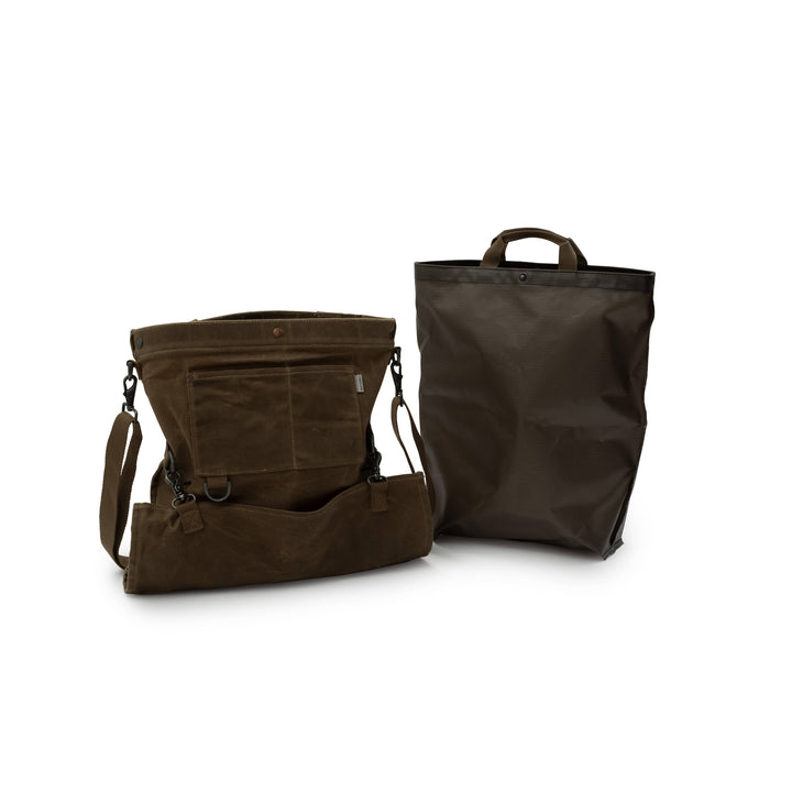Harvesting &amp; Gathering Bag- Waxed Canvas
