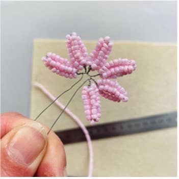 Afternoon Tea Beaded Flower Vase Craft Kit