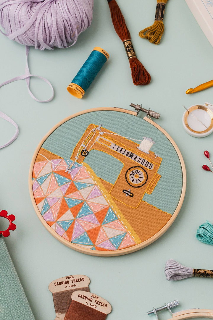 Quilt Lover | Embroidery Kit by Rikrack