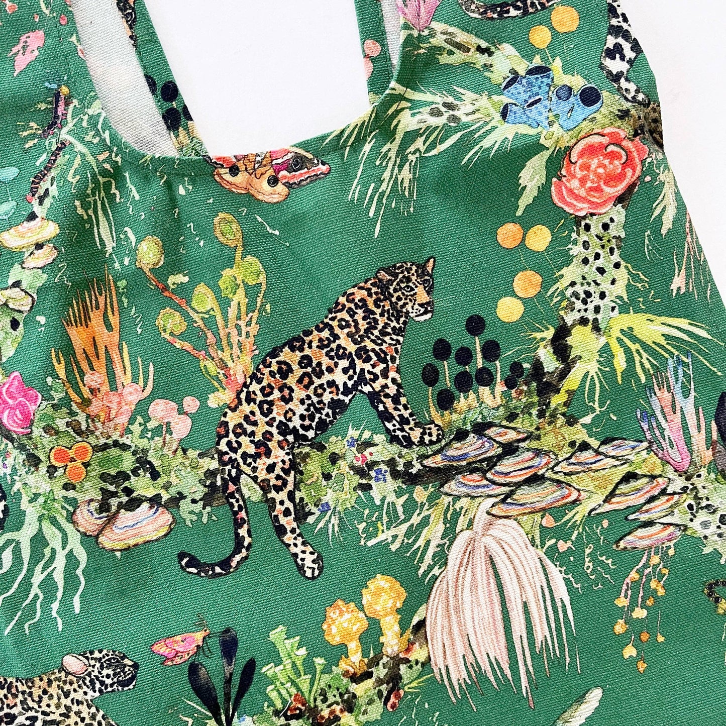 Pinafore Apron- Felidae Tree