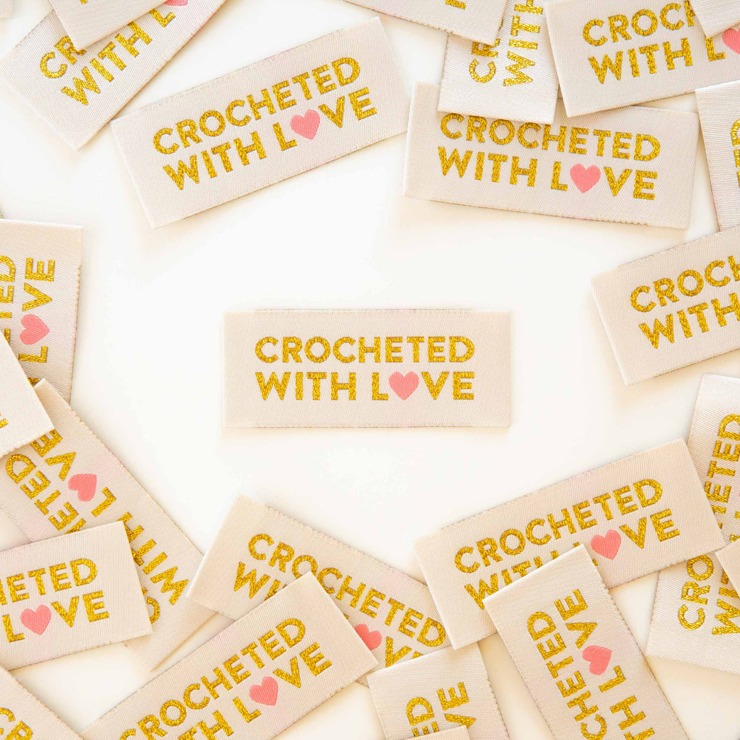 Crocheted with Love – Sew-In Labels