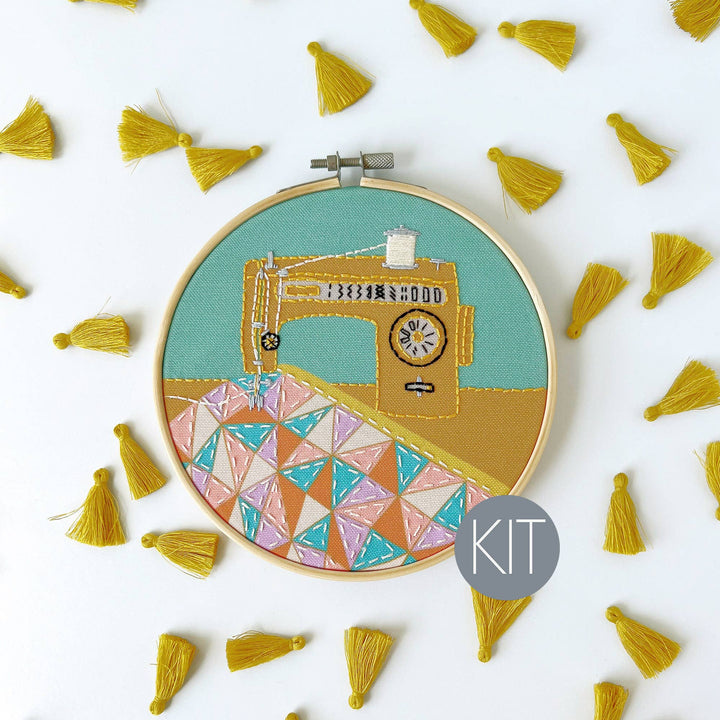 Quilt Lover | Embroidery Kit by Rikrack