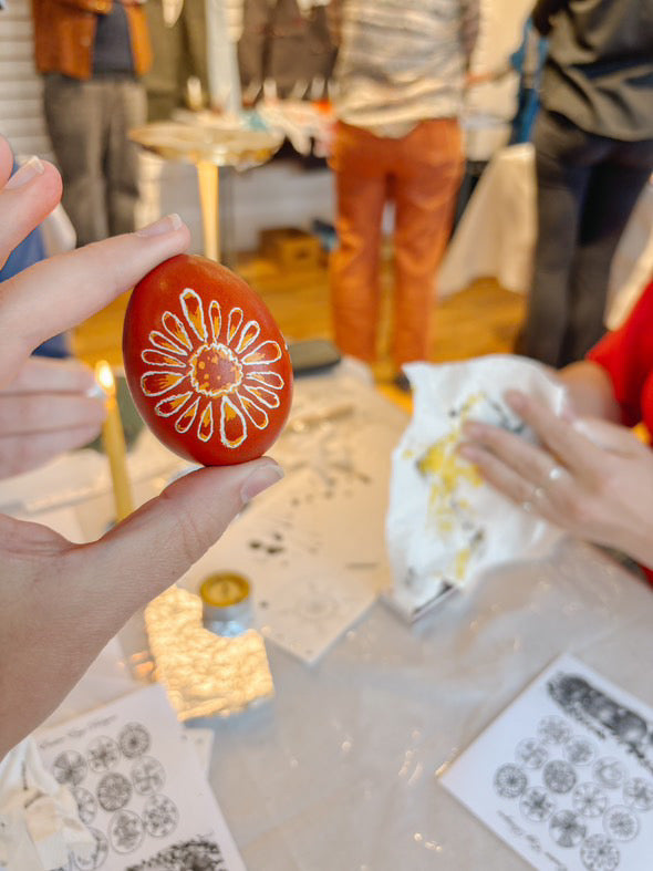 {3/21} Pysanky Egg Dyeing (Ukrainian Wax-Resist Dyeing)