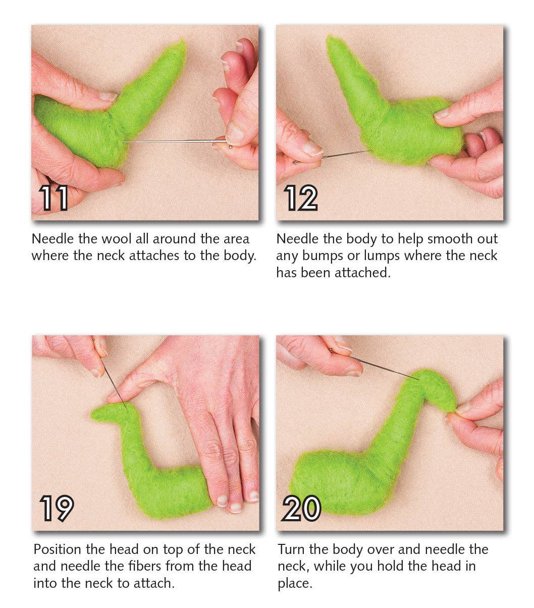 Dinosaur Felting Kit