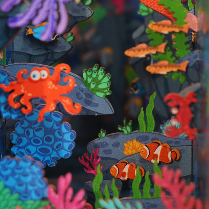 Underwater Mermaid – DIY Book Nook Kit