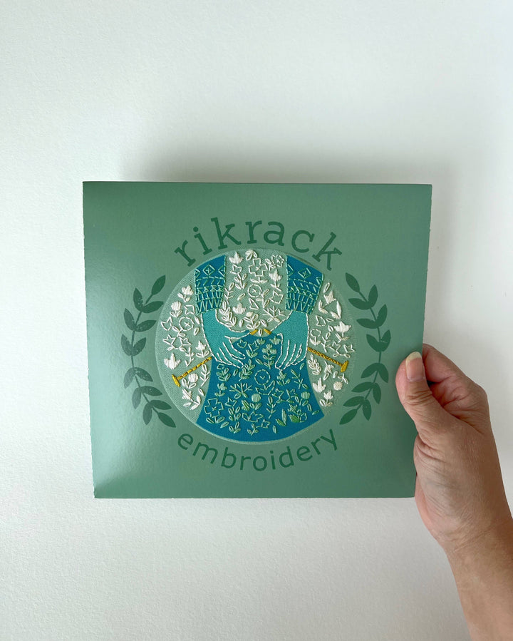 Knit | Embroidery Kit by Rikrack