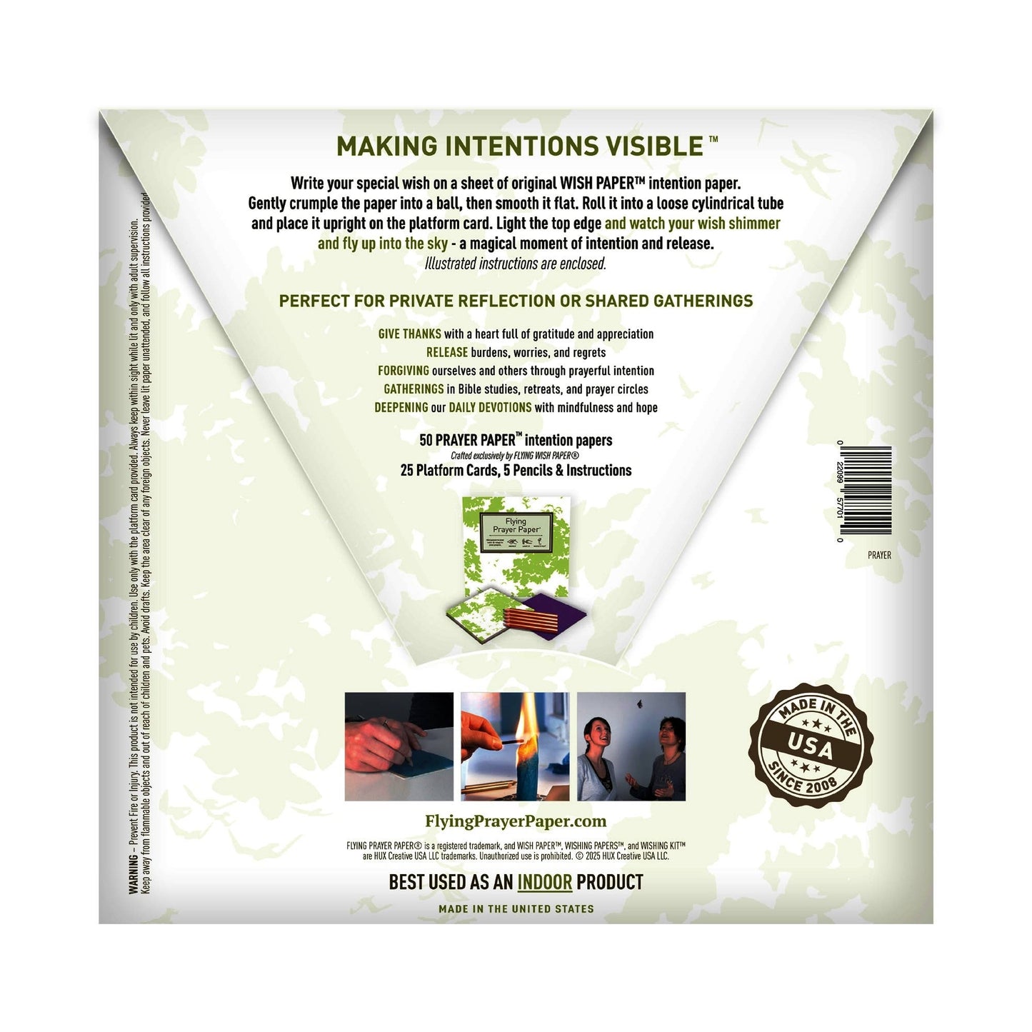 SPRING – 50 WISH PAPERS™ Mindfulness Group Ritual Large Kit