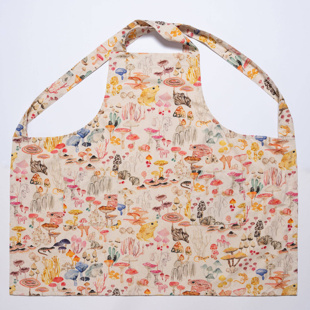 Mushroom Magic smock apron