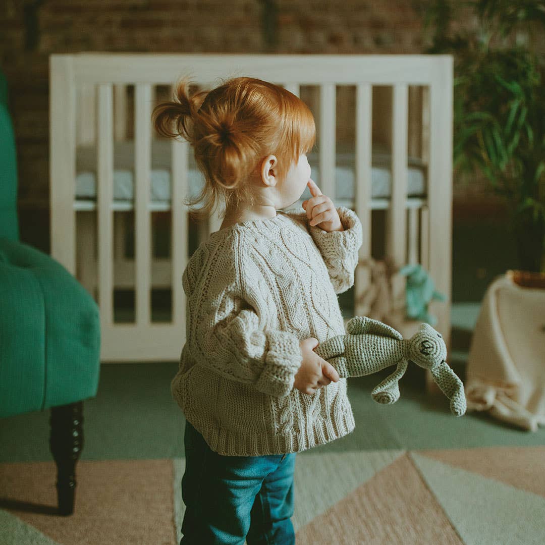 My First Bunny Organic Baby Rattle