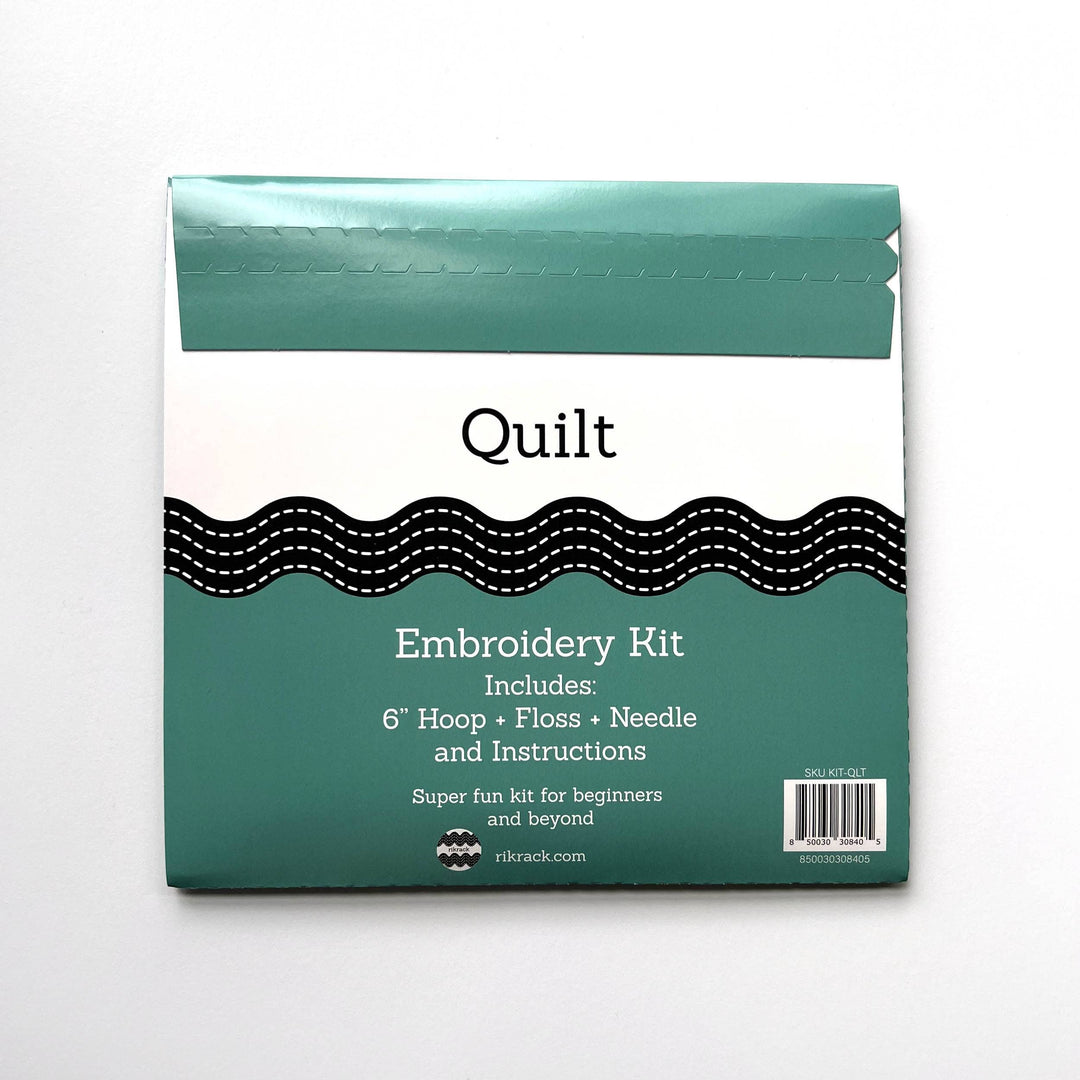 Quilt Lover | Embroidery Kit by Rikrack