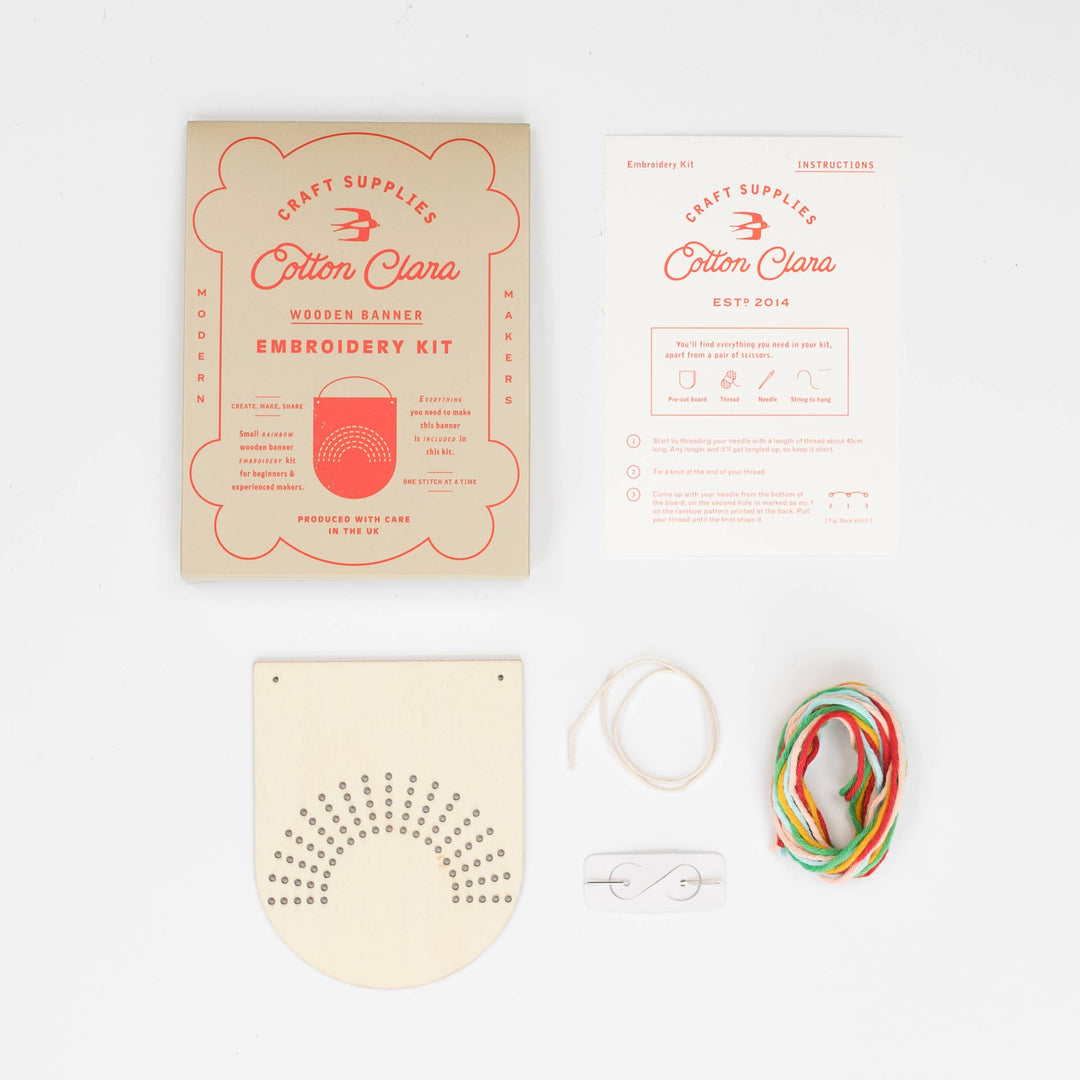 Rainbow Embroidery Board Kit
