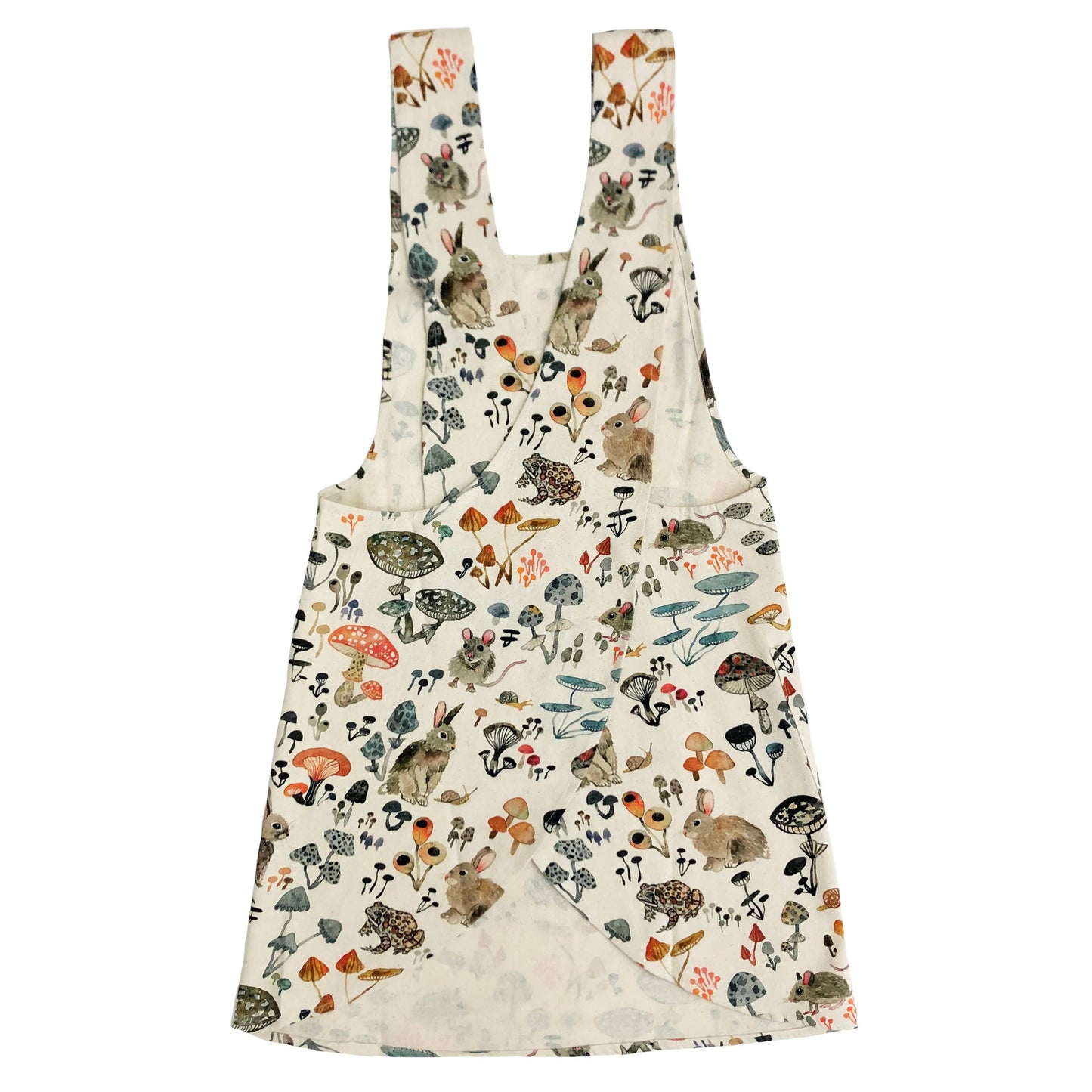 Pinafore Apron - Mushroom Valley