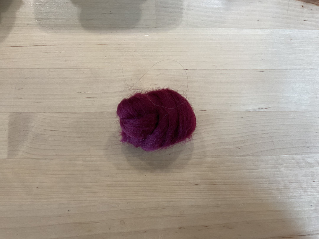 Wool Roving — Bulk (1/2 lb)