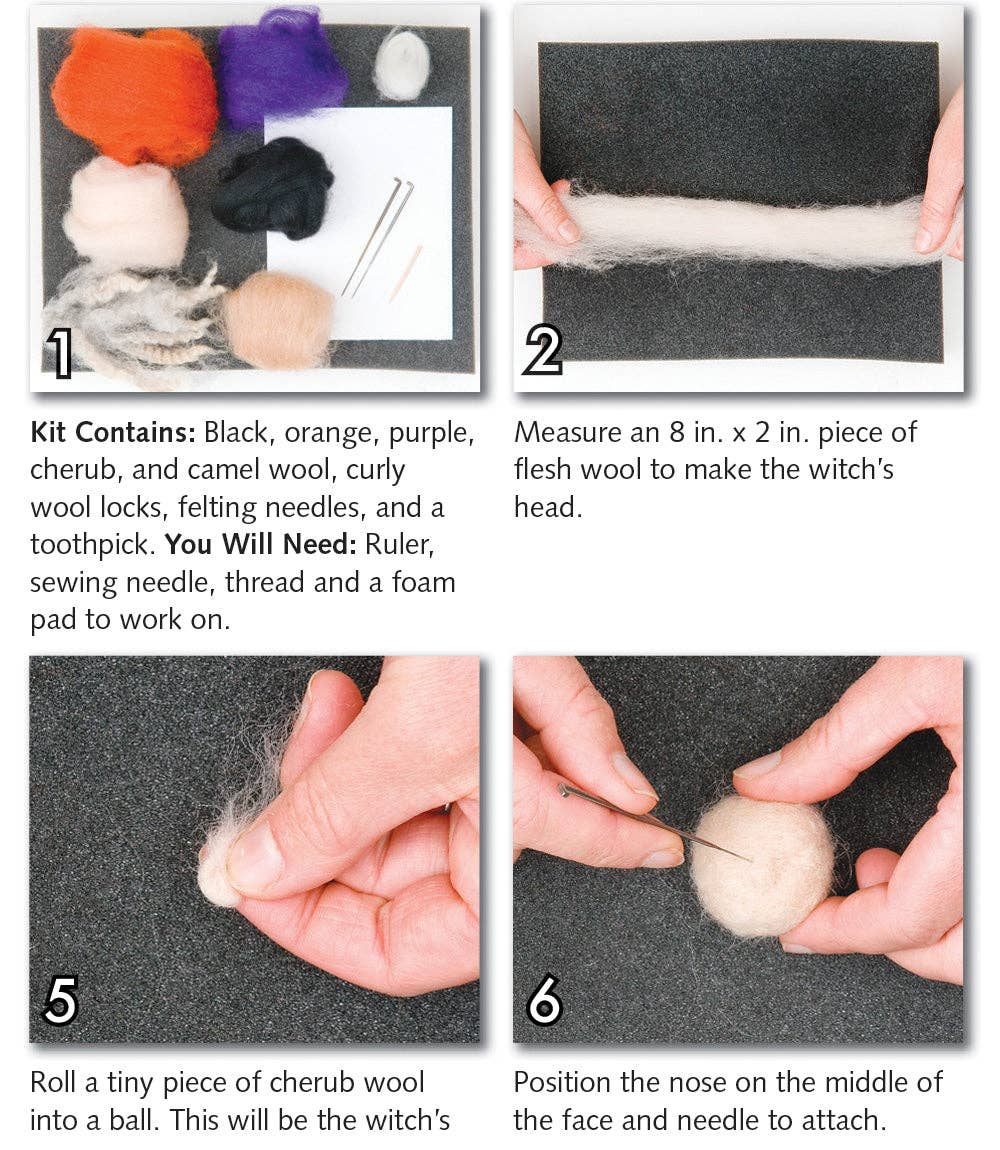 Witch Felting Kit