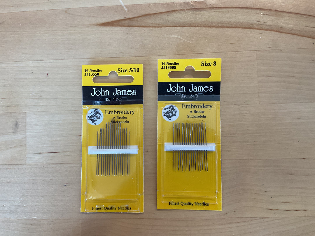 John James Embroidery Needles
