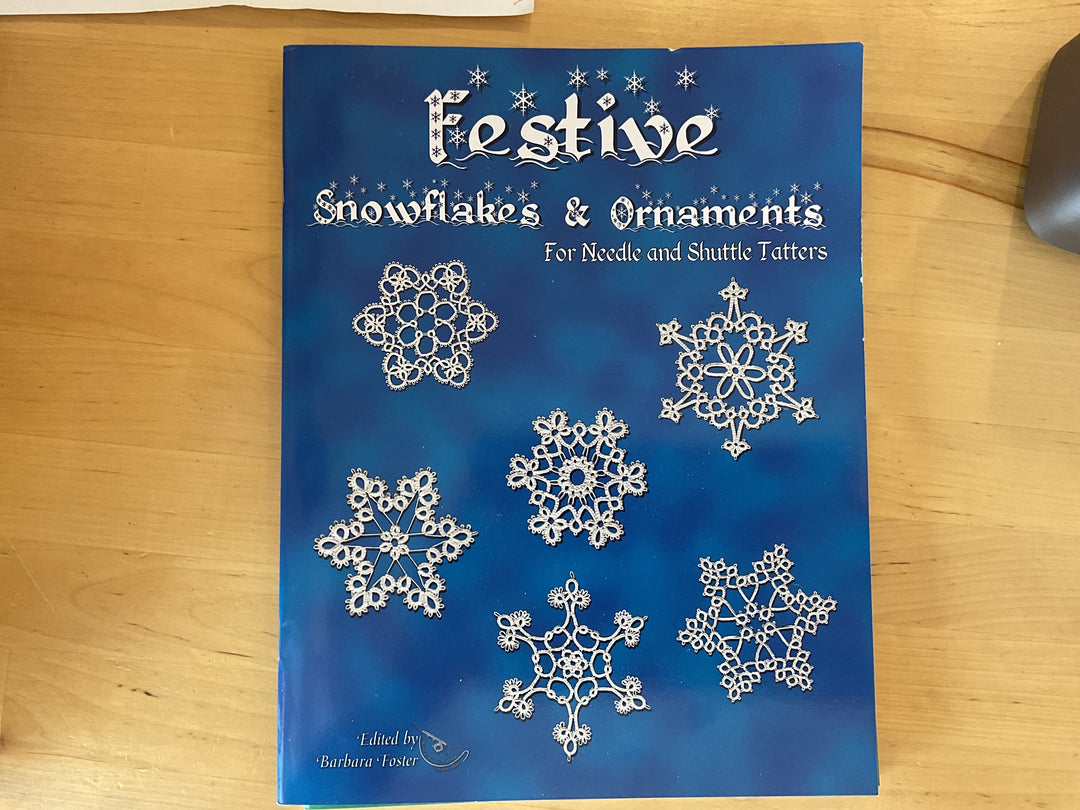Festive Snowflakes &amp; Ornaments for needle and shuttle tatters