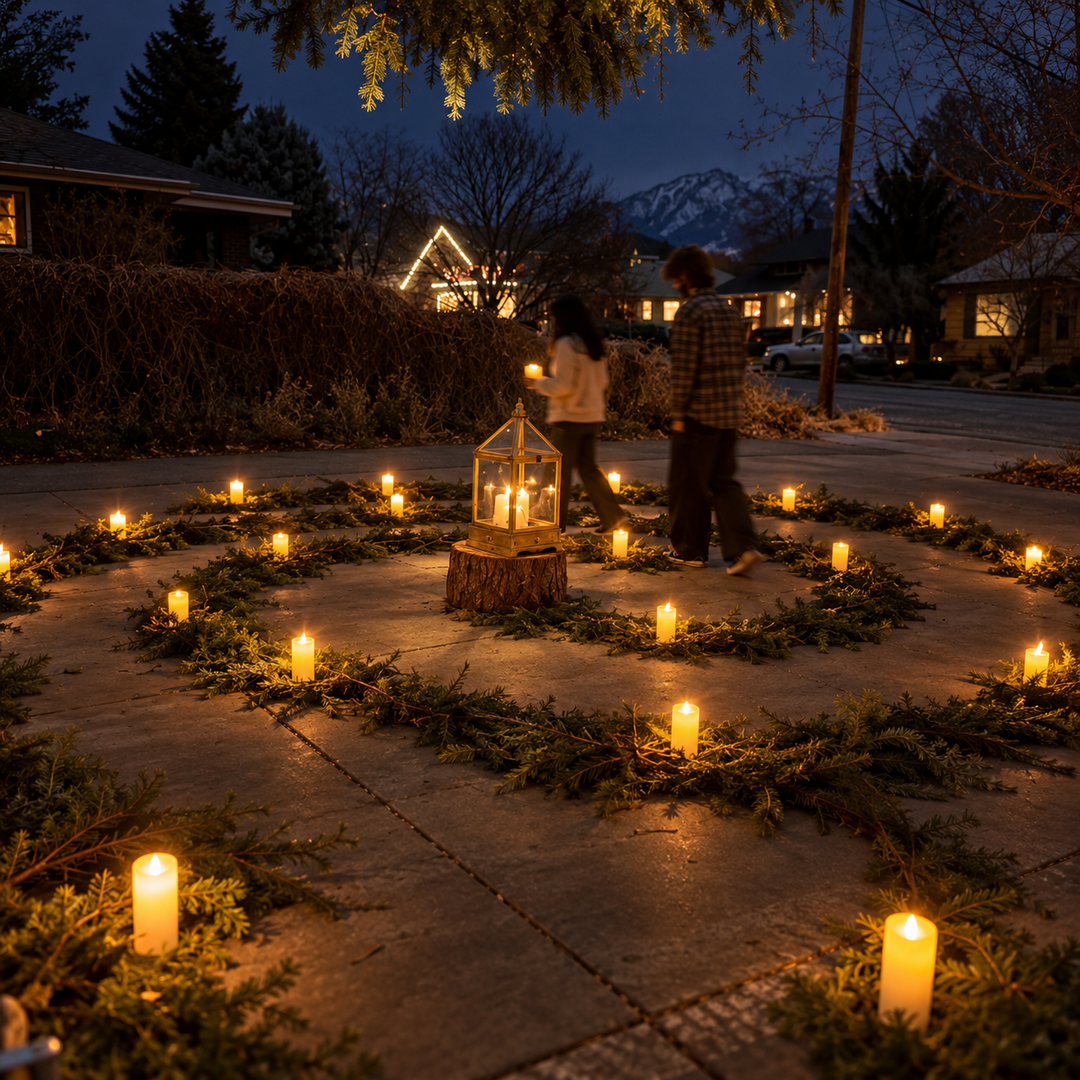 {12/21} Winter Solstice Spiral Walk | A Celebration of Light