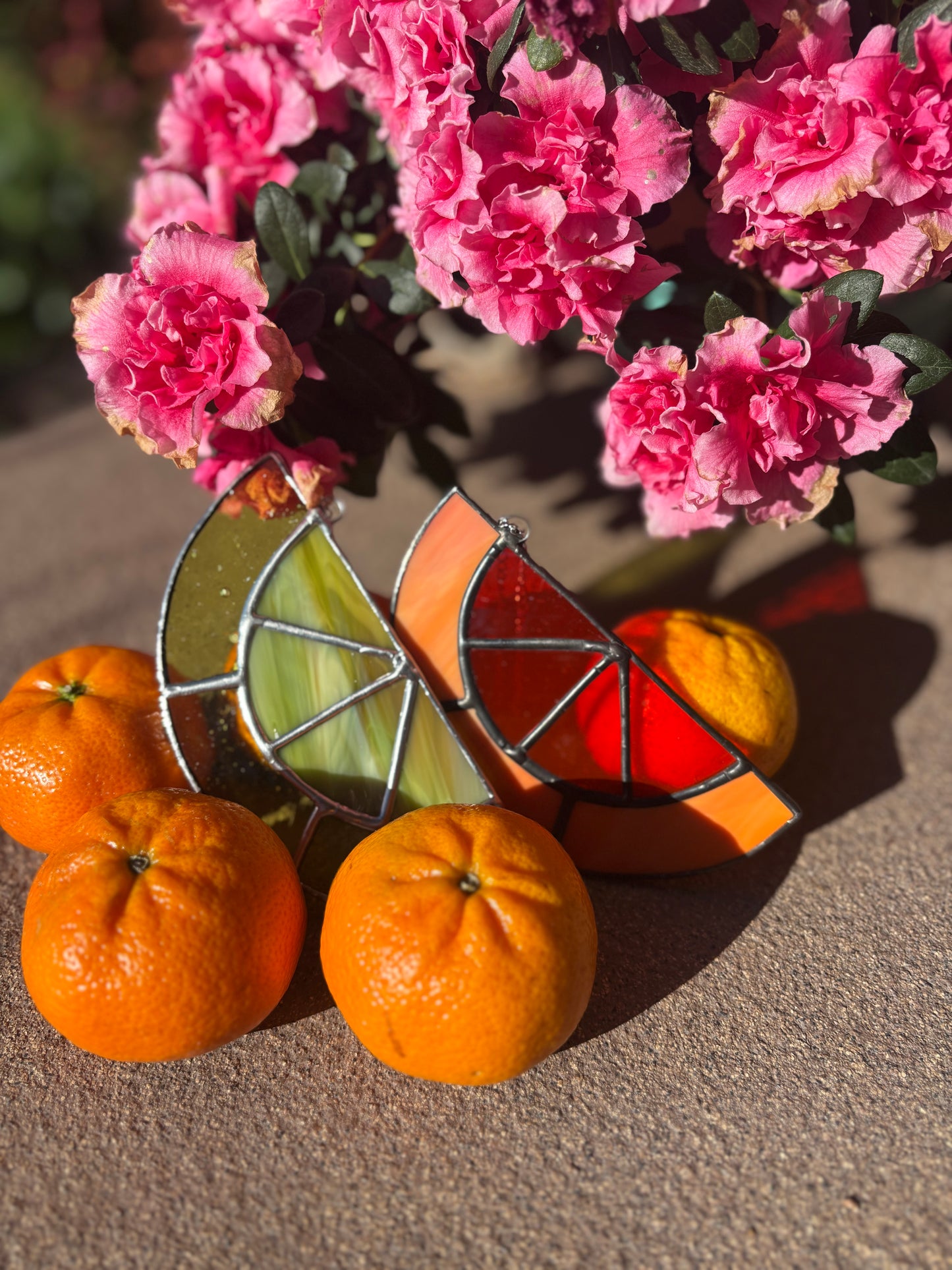 {7/11) Foundations of Stained Glass: Citrus Slices