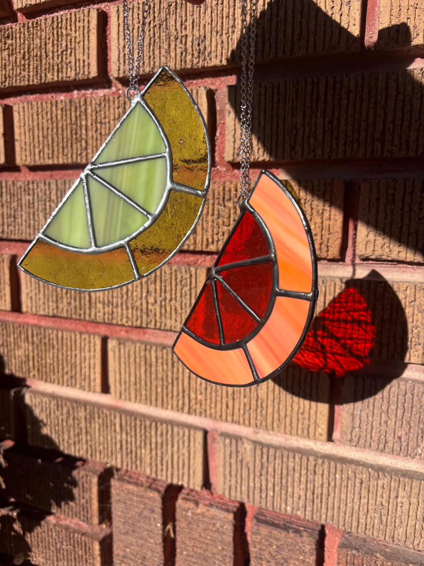 {7/11) Foundations of Stained Glass: Citrus Slices