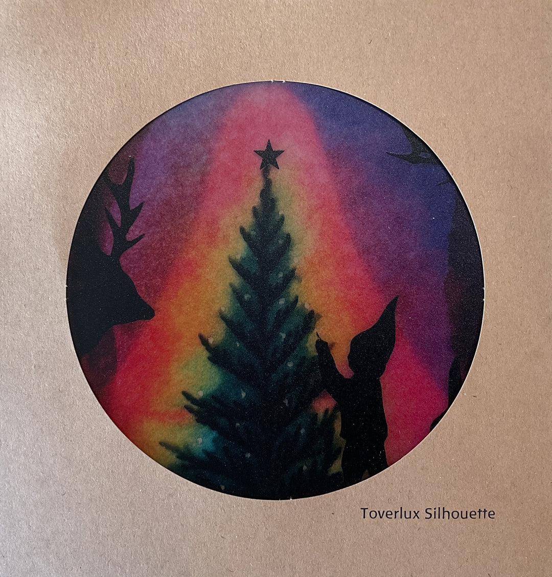 Vogel Geluk - Christmas Tree (Toverlux silhouette)