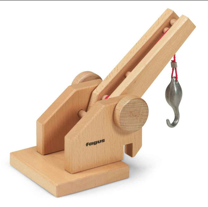 Fagus Towing Crane Extension — Wooden Tow Hook Accessory