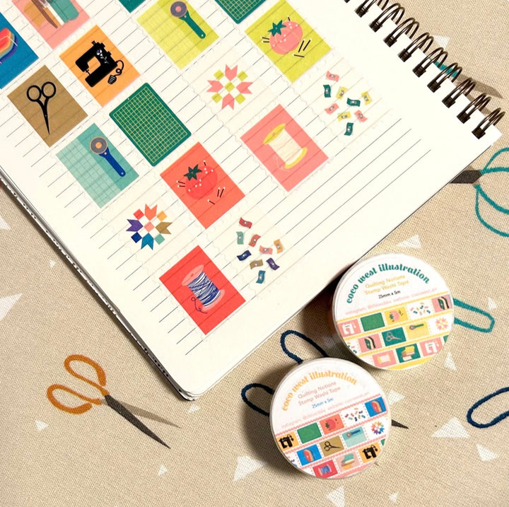 Sewing Stamp Washi Tape