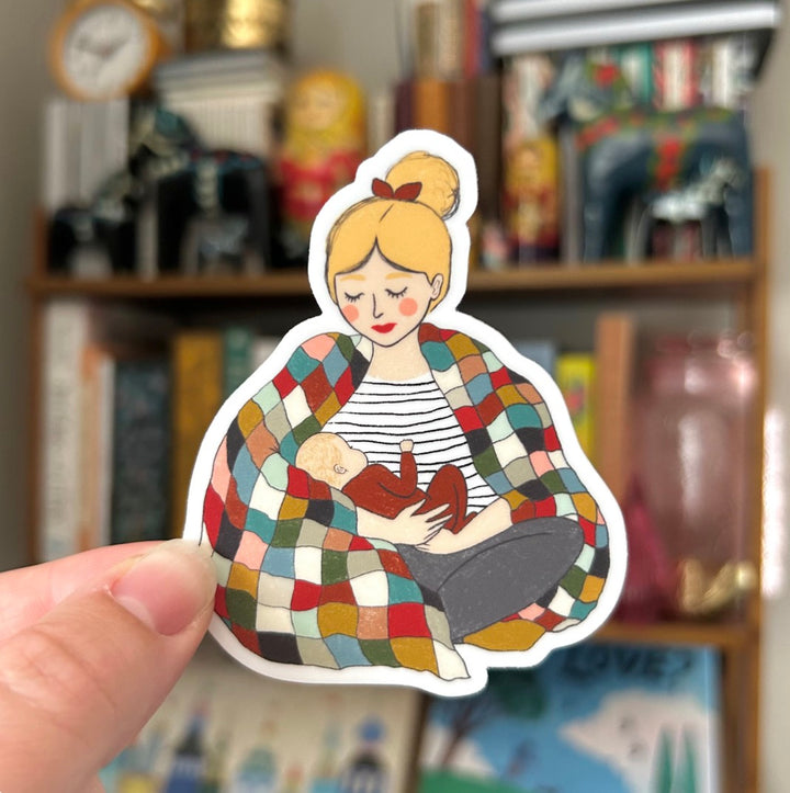 Patchwork Mother and Baby