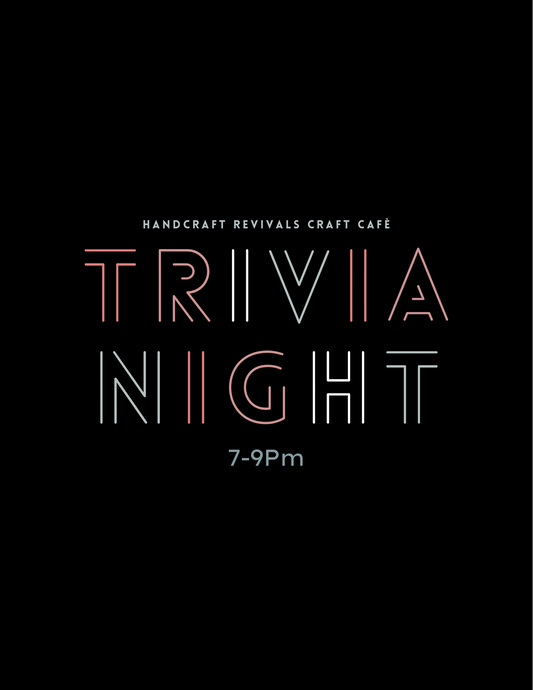 {9/10} Craft Café Trivia Night