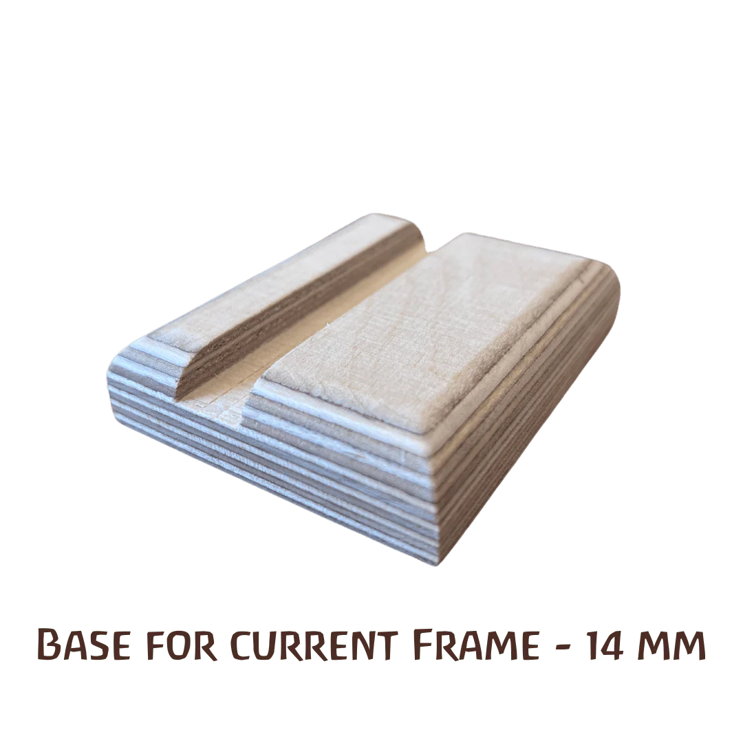 Wooden Base for Toverlux Frame