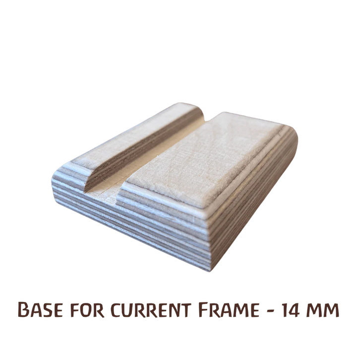 Wooden Base for Toverlux Frame
