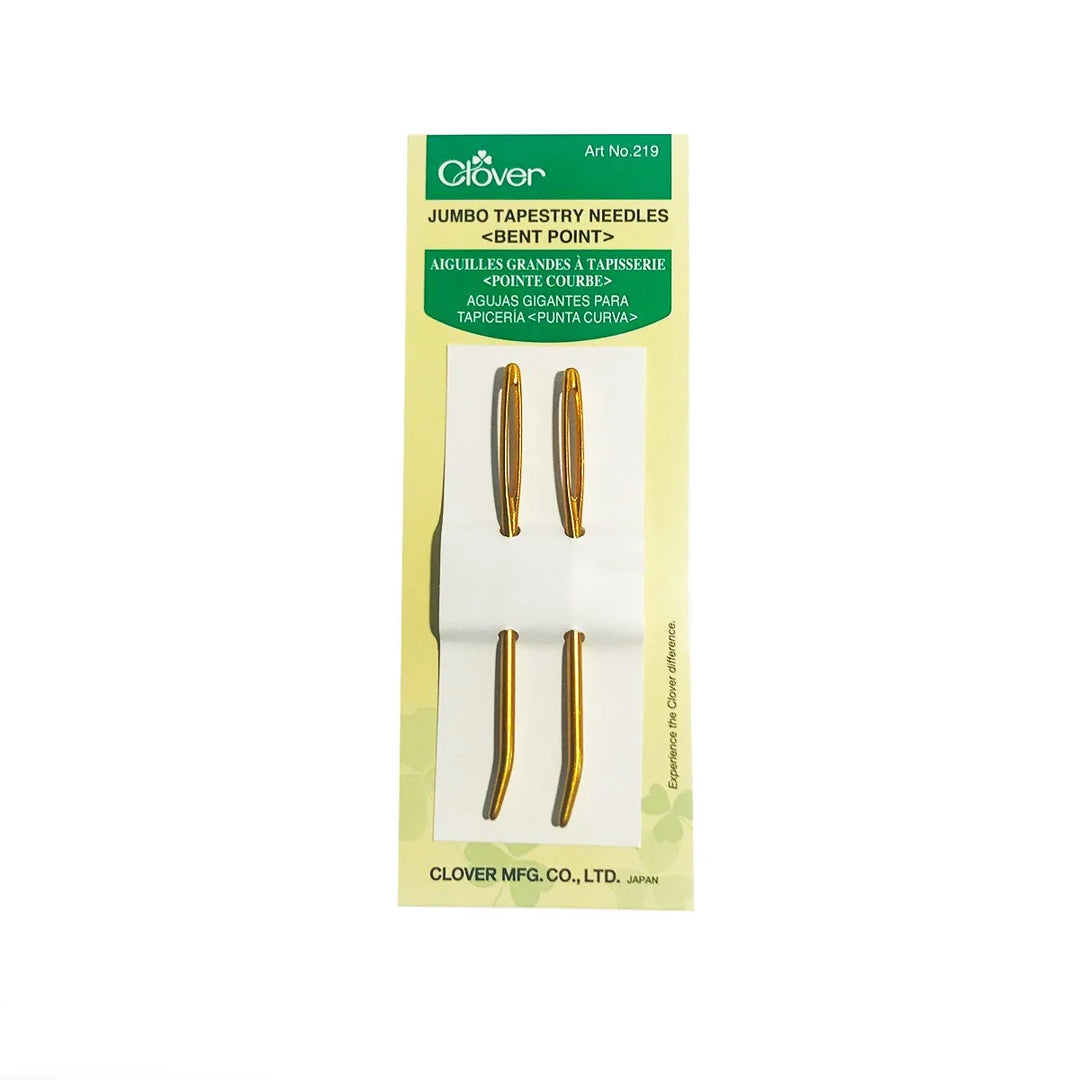 Clover Jumbo Tapestry Needles — Bent Point
