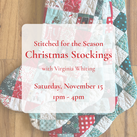 {11/15} Stitched for the Season: Christmas Stockings
