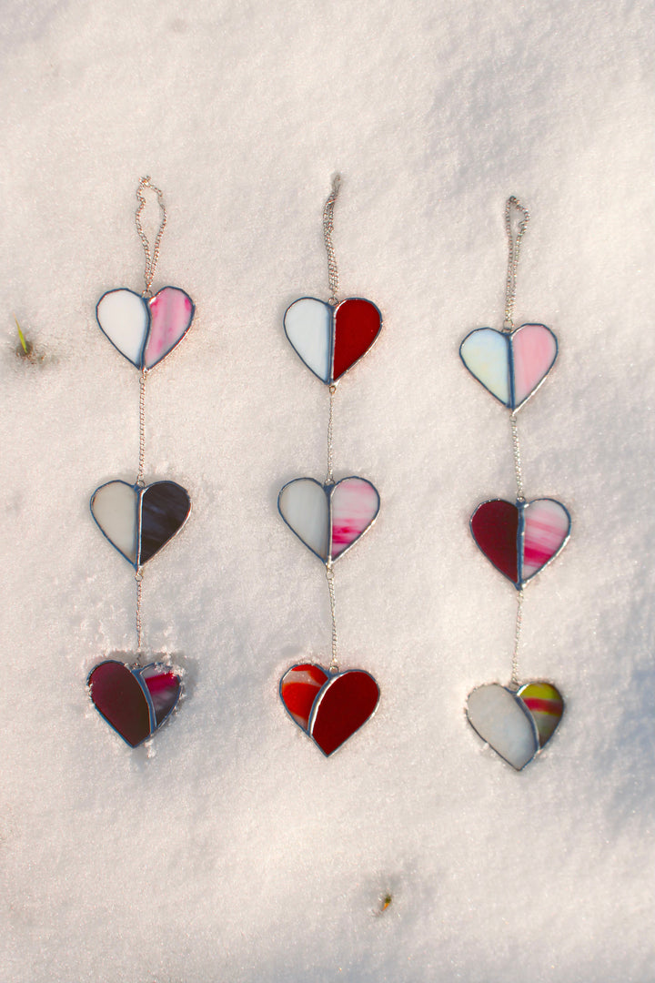 {2/24 OR 25} Stained Glass Heartstrings with Annie of Alta Stained Glass