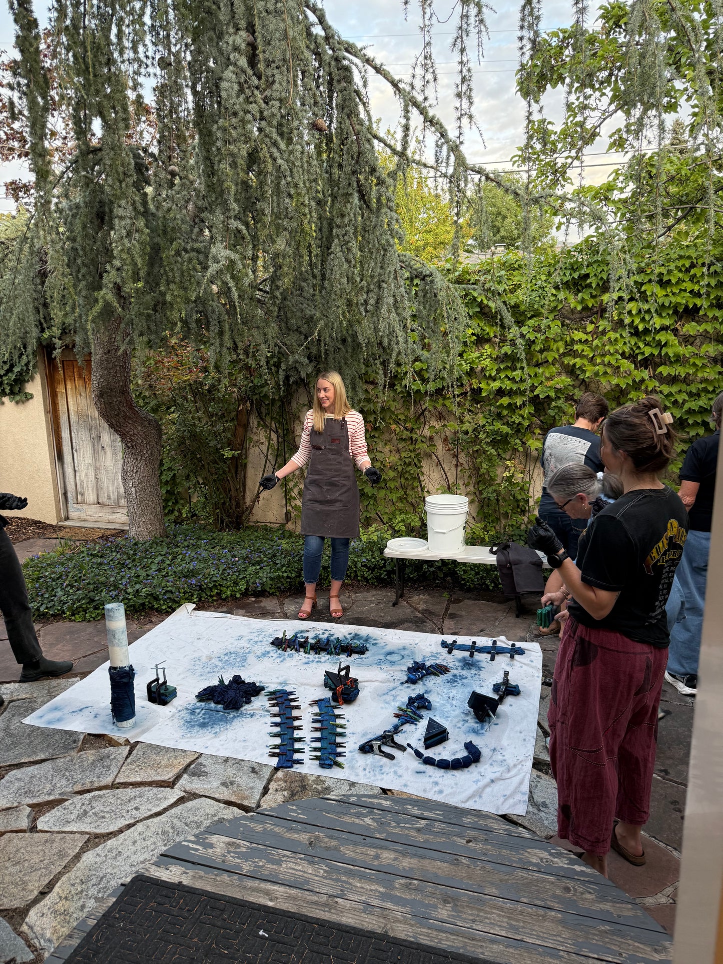 💙 Private Workshop: Shibori Indigo Dyeing