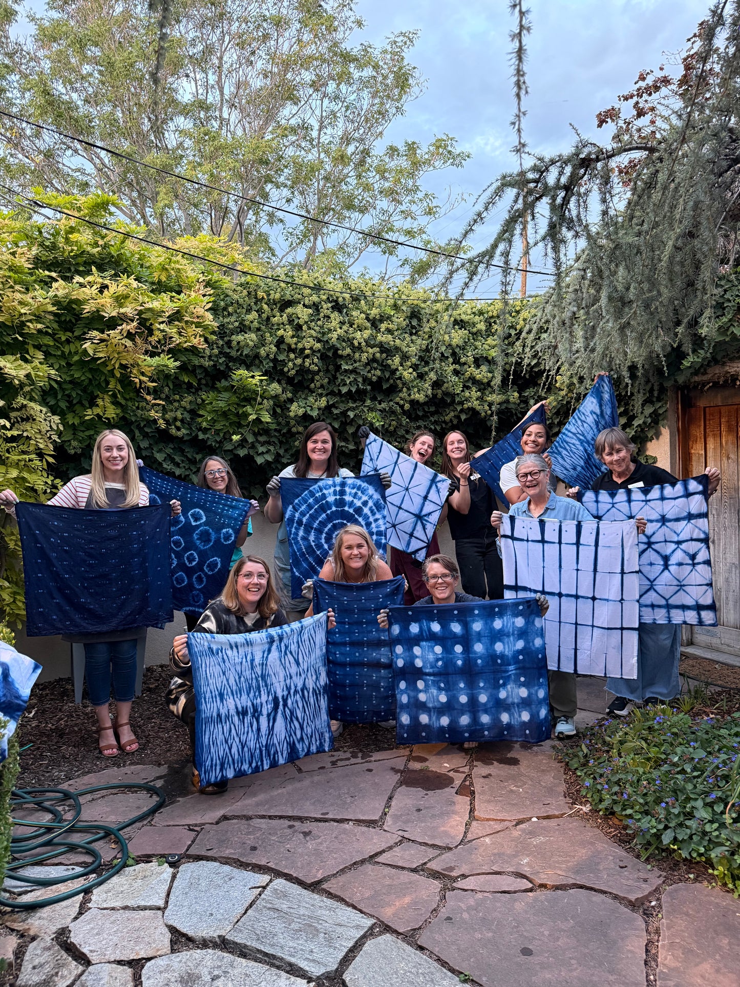 {3/14} Shibori Indigo Dyeing