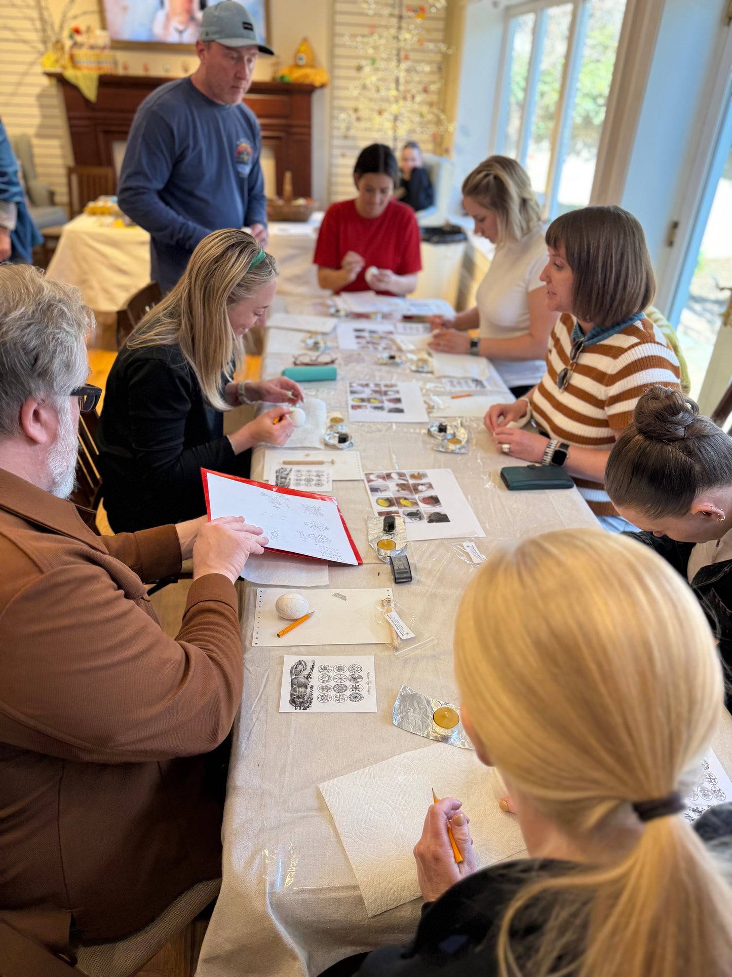 {3/21} Pysanky Egg Dyeing (Ukrainian Wax-Resist Dyeing)