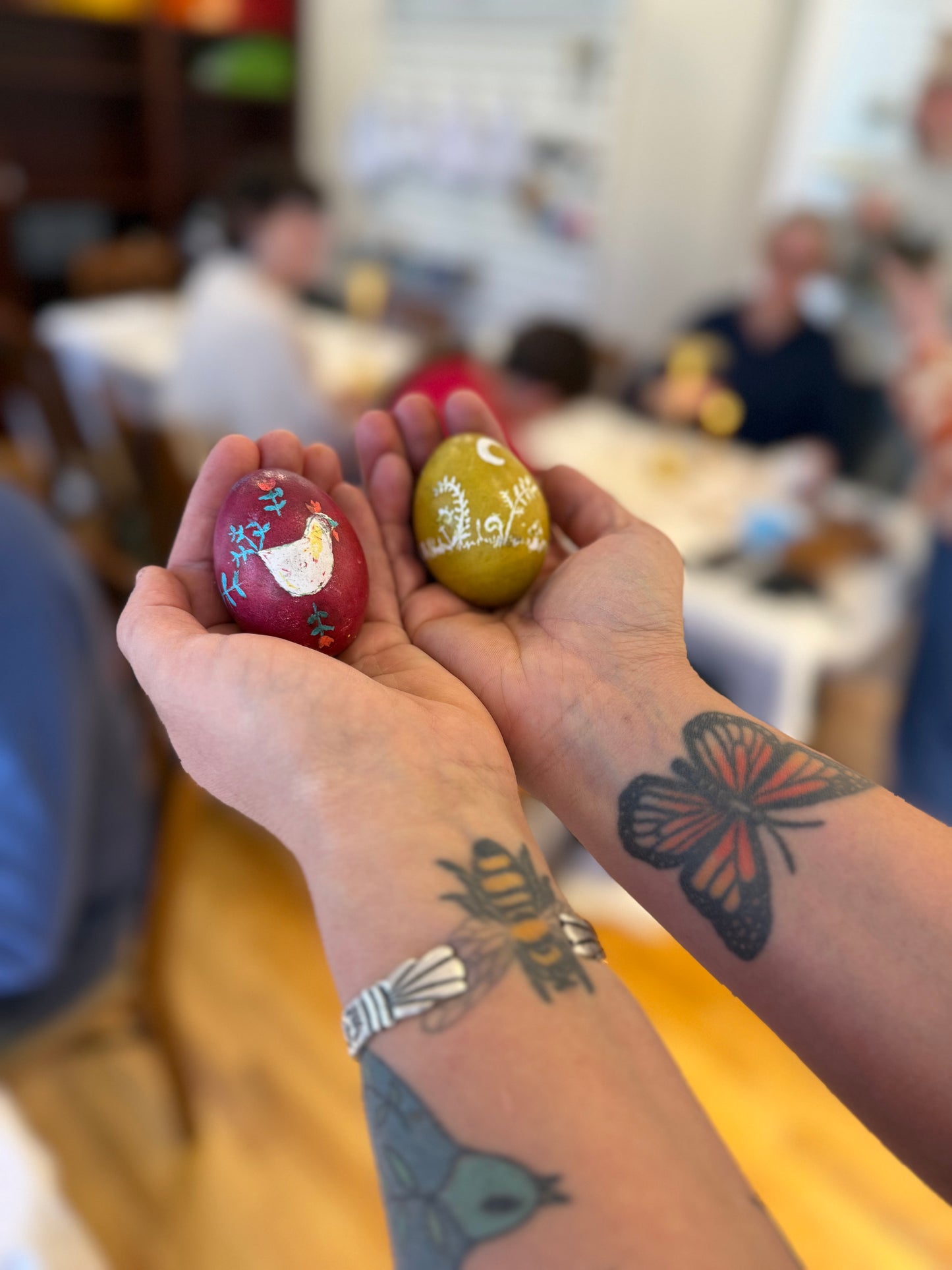 {3/21} Pysanky Egg Dyeing (Ukrainian Wax-Resist Dyeing)