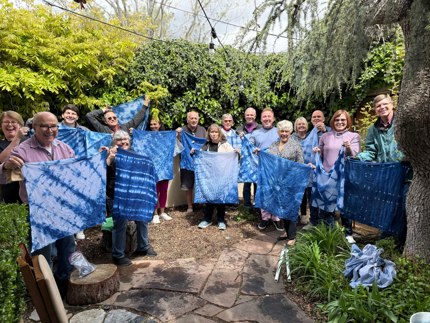{8/1} Shibori Indigo Dyeing
