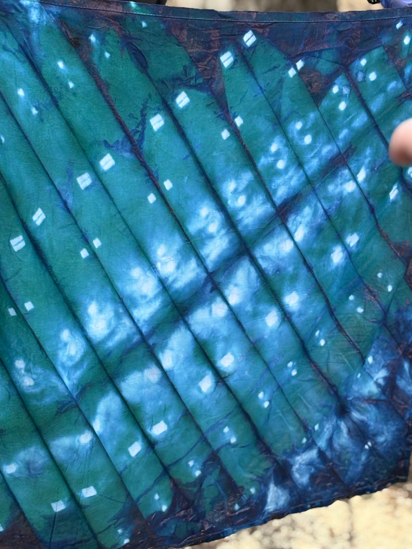 {8/1} Shibori Indigo Dyeing