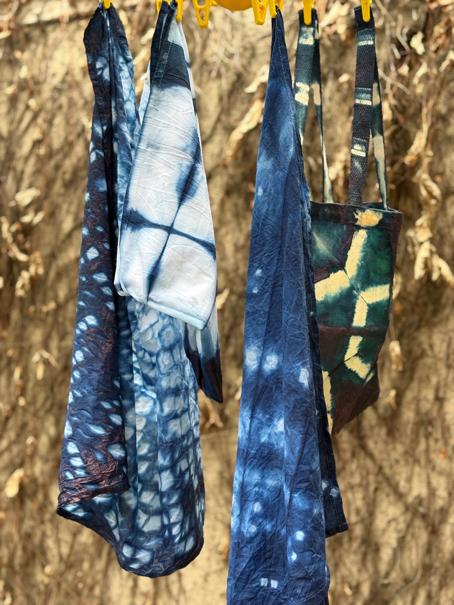 {8/1} Shibori Indigo Dyeing